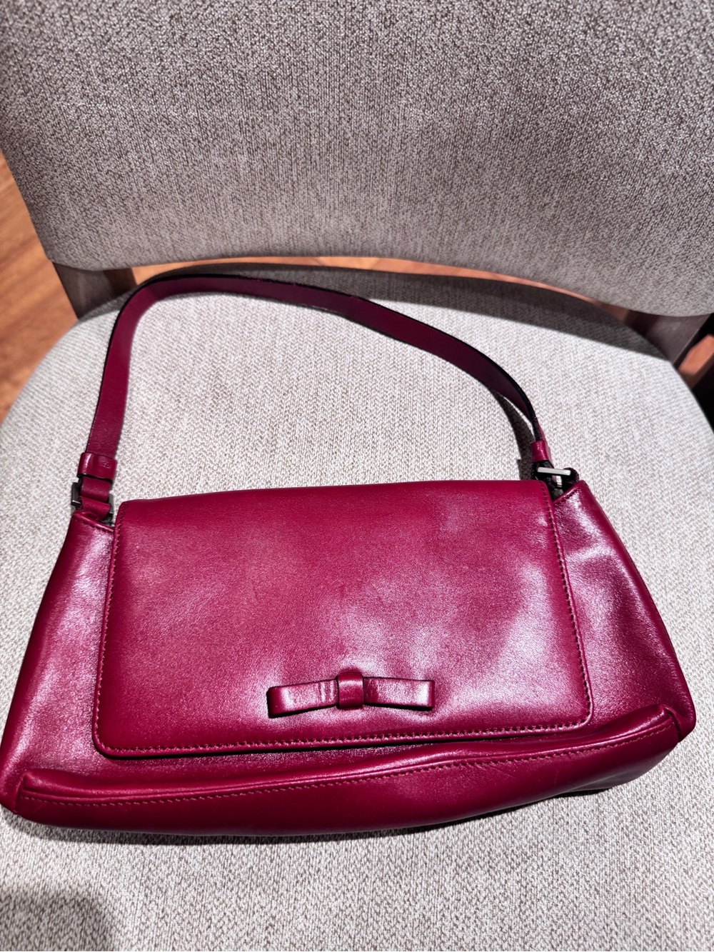 Kenneth Cole vintage red handbag